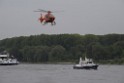 PRhein Koeln Porz Ensen Schwimmer untergegangen P061